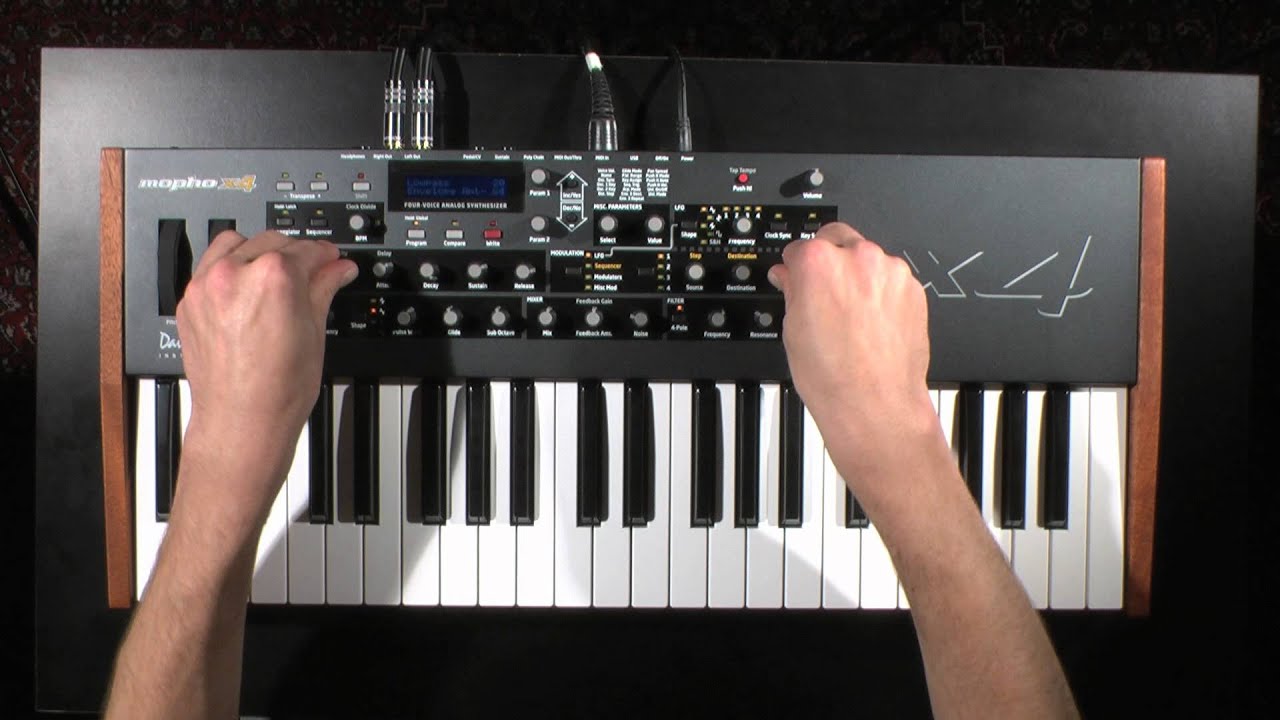 Mopho x4 Demo- Dave Smith Instruments - YouTube