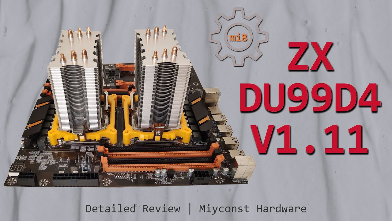 🇬🇧 Detailed review of ZX-DU99D4 V1.11 Dual Socket LGA 2011-3
