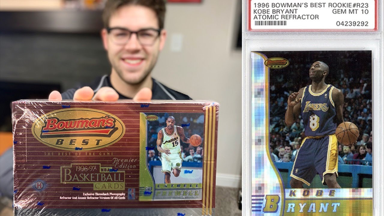 Breaking a $4,000 1996 Basketball Card Box for KOBE ATMOIC