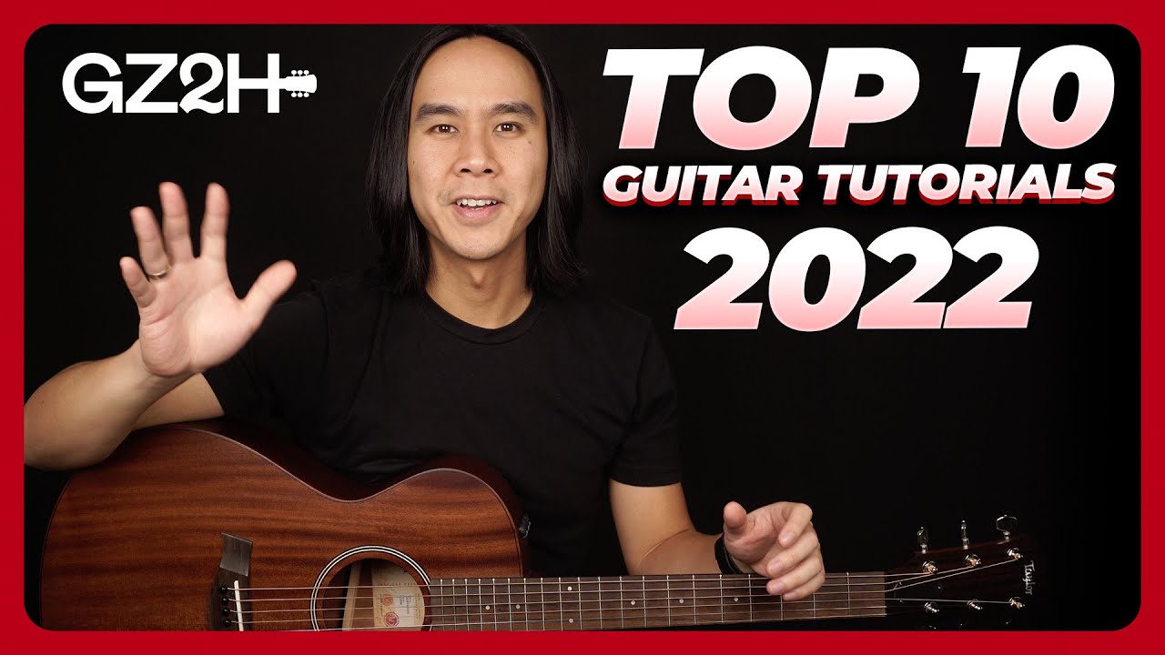 🎸 Top 10 Guitar Tutorials of 2022 - GuitarZero2Hero Countdown