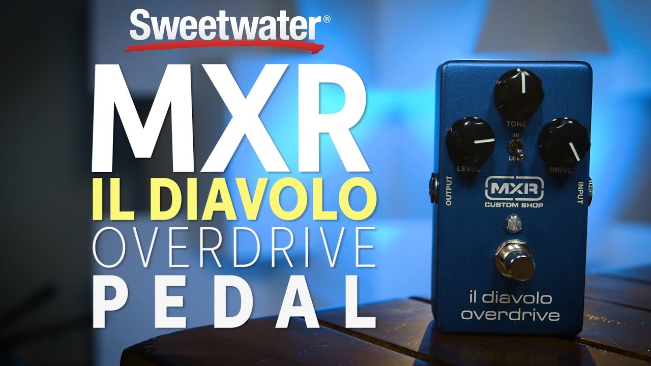 MXR IL Diavolo Overdrive Pedal Review - YouTube