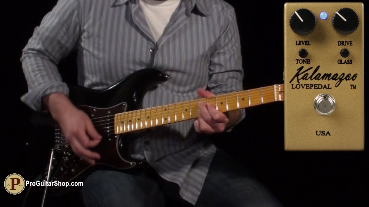 Kalamazoo Overdrive Limted Gold(Lovepedal)とG6120DC Chet Atkins