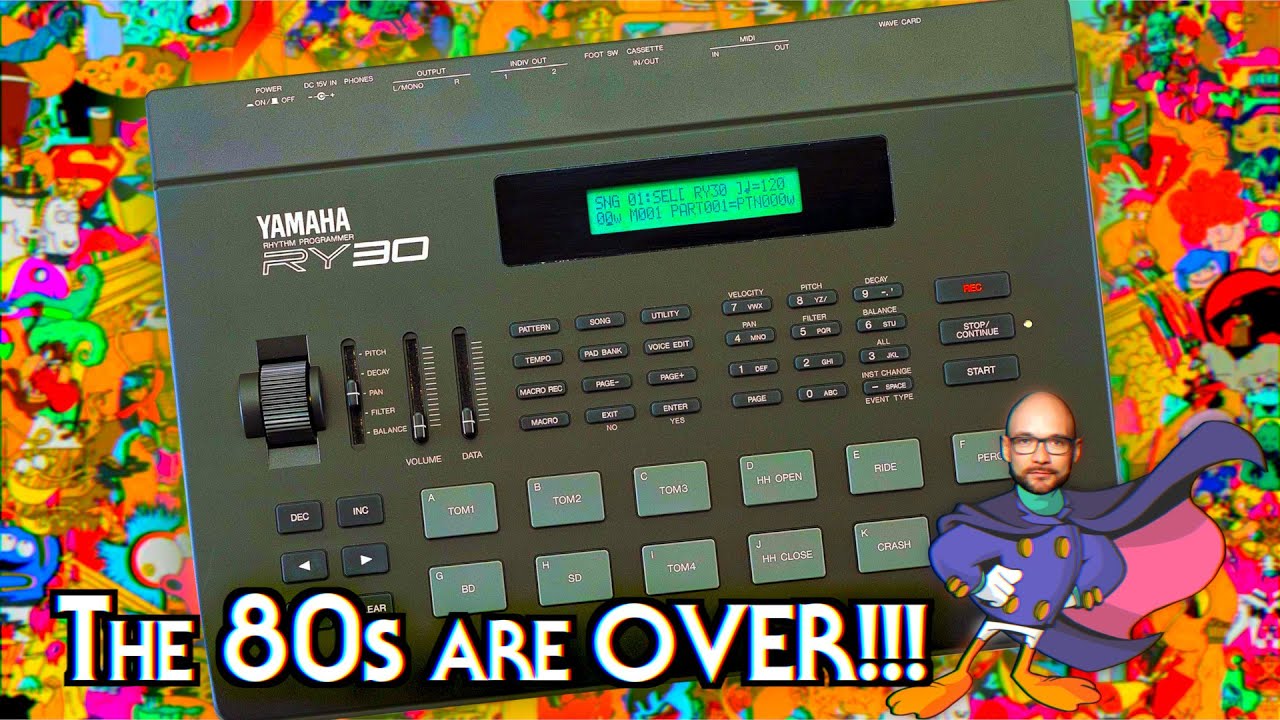 Bad Gear - Yamaha RY-30 - YouTube