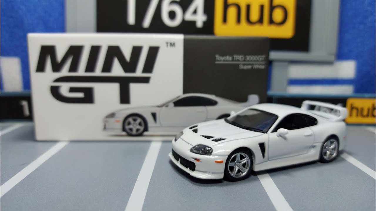 1/64 Mini GT Toyota TRD 3000GT Super White - YouTube