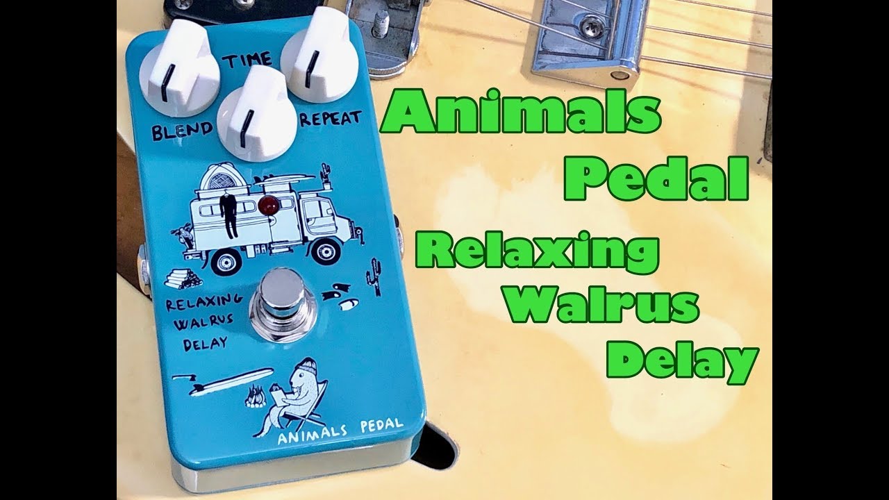 Animals Pedal Over Drive & DELAY by はるまきごはん｜多彩な才能を