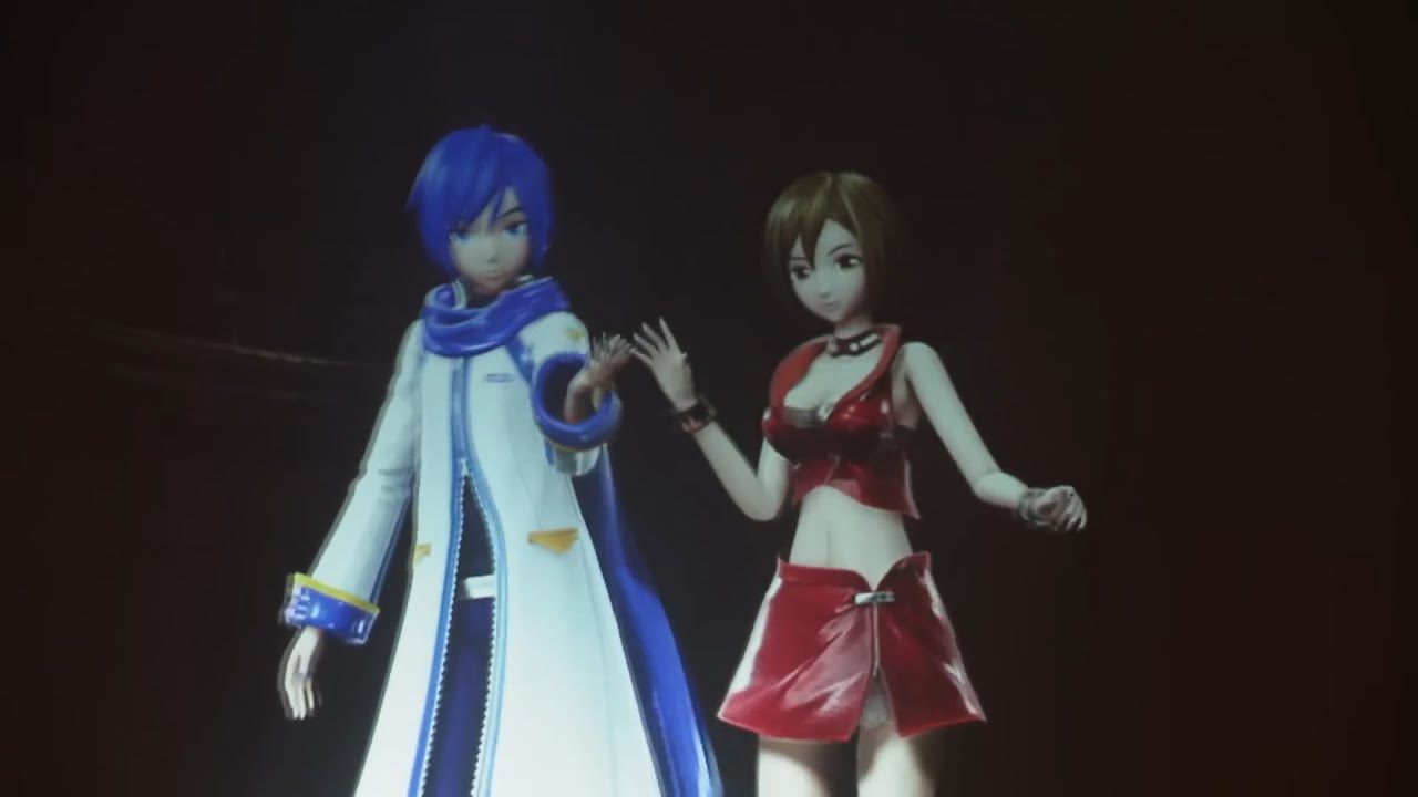 KAITO & MEIKO - Wintry Winds (番凩) - LIVE MK15th Project - YouTube