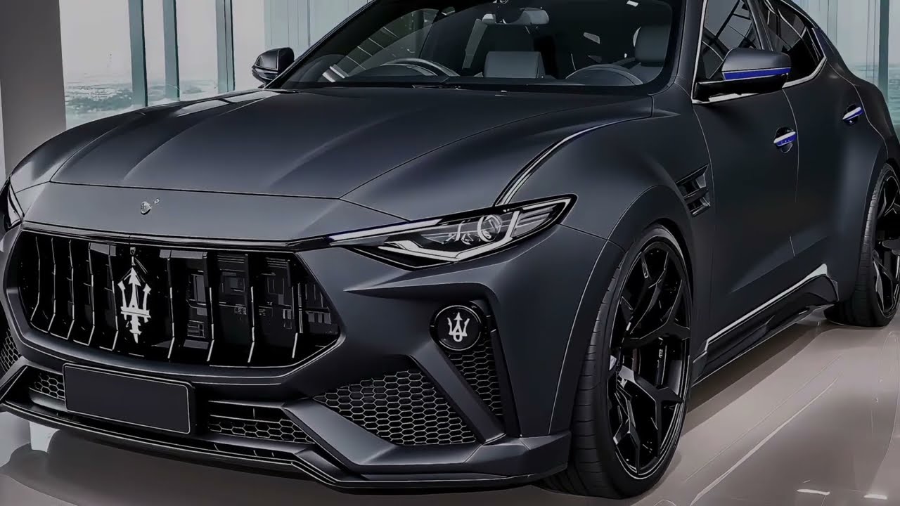The 2026 Maserati Levante Will Haunt Your Dreams | Matte Black