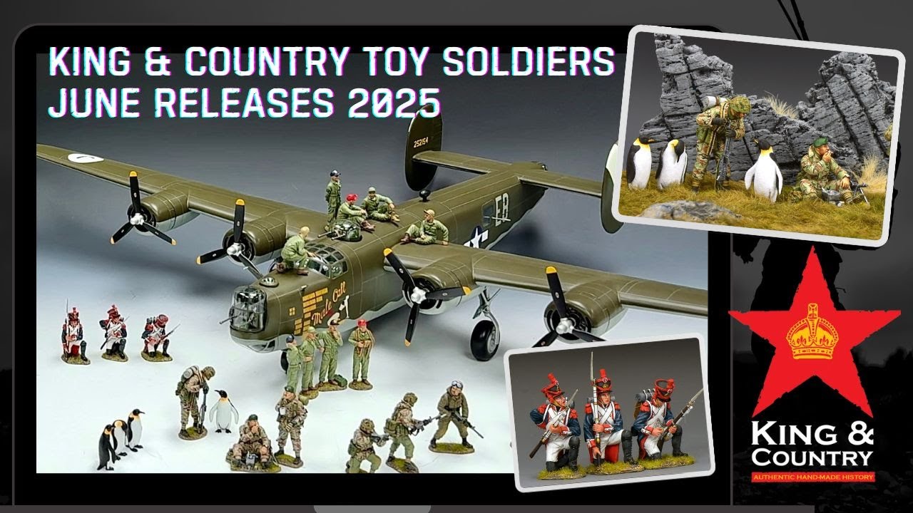 King & Country Toy Soldiers June's Releases - 2025 - YouTube