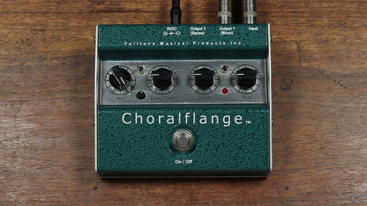 Fulltone Choralflange - YouTube