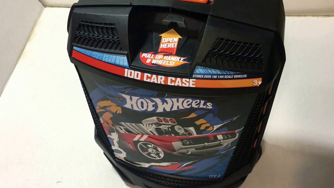 Hot Wheels 100 Car Storage Case Review - HotWheels - Suitcase