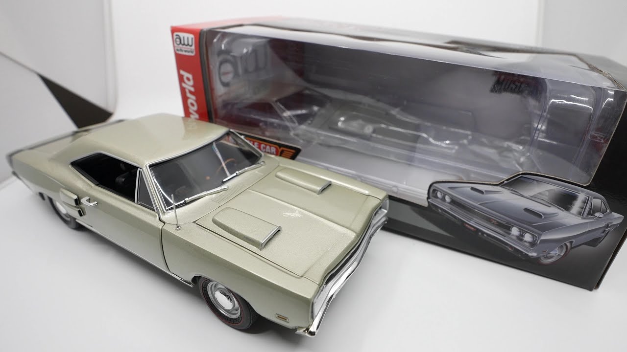 auto world 1969 Dodge Coronet R/T 1/18 Unboxing & First