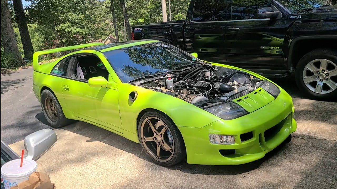 800hp 300zx Shows Up At My House! - Ride Along And Overview! - YouTube