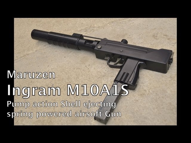 イングラムM10A1S リアルカート＆ケースレス エアコッキング マルゼン