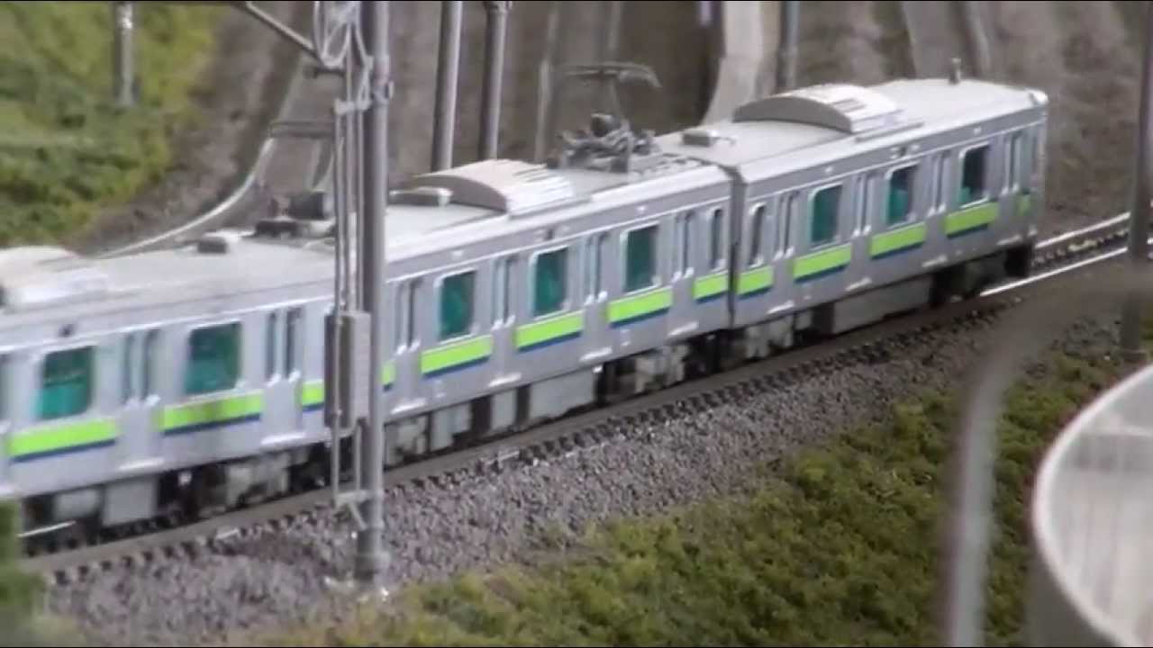 Nゲージ】京王7000系 都営10-300形 - YouTube