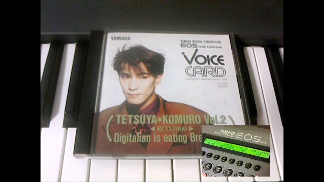 YAMAHA EOS VOICE CARD「RCD2000」 DEMONSTRATION DATA「CHRISTMAS