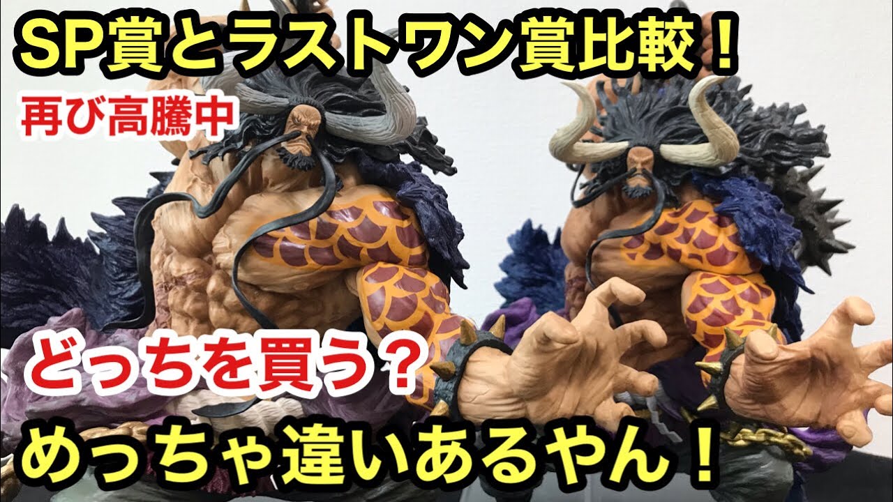 知ってた？SP賞とこんなに違う！ラストワン賞のカイドウが超レベル