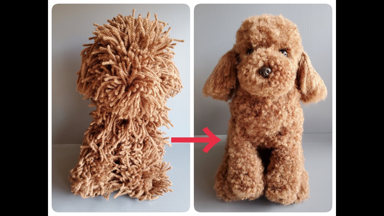 動画】あみぐるみトイプードルのトリミング | もんぱぴ Monpuppy