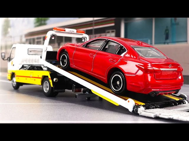 TINYの積載車 HINO 300 Shell Flatbed Tow Truck が予想以上にカッコ