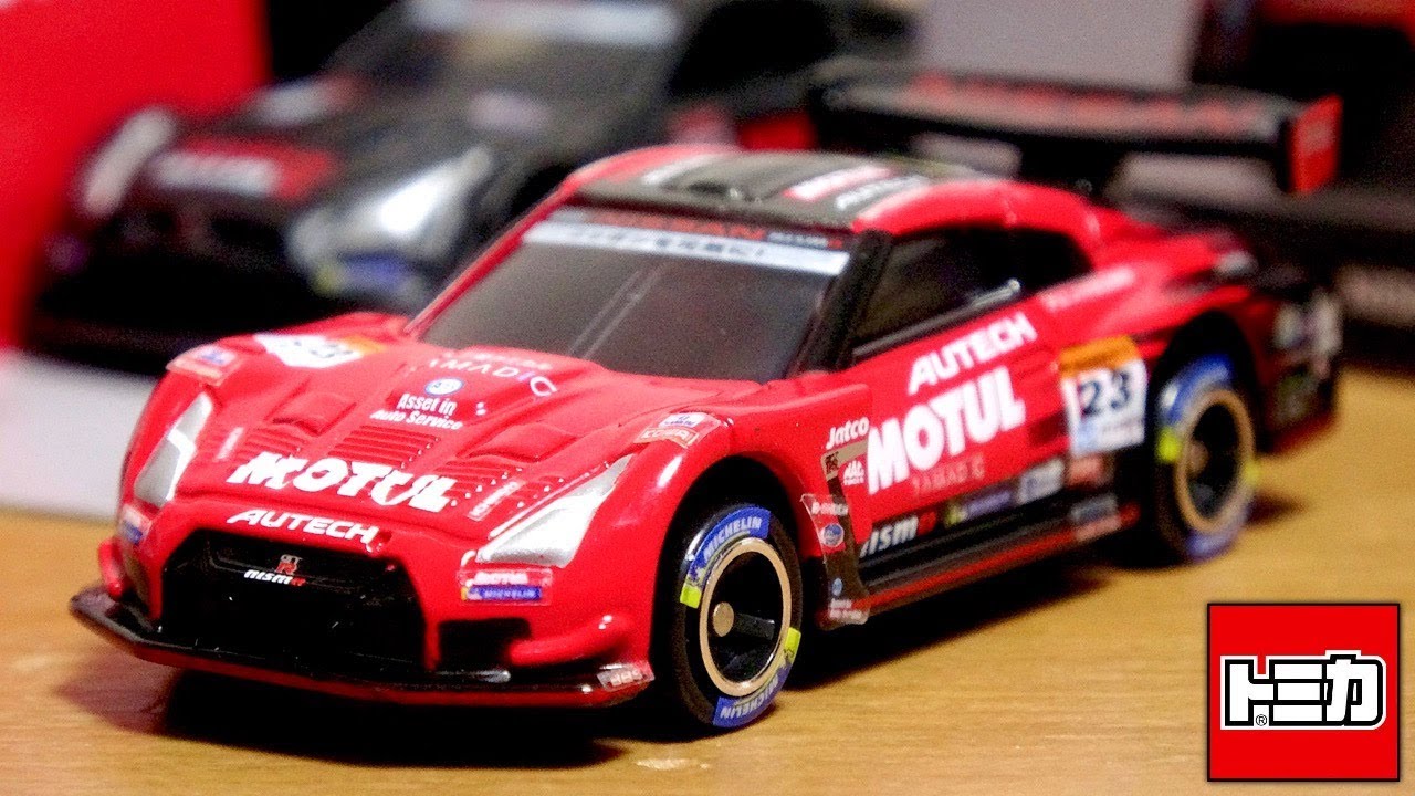 Sticker hell awaits! Tomica Nissan Online Limited MOTUL AUTECH GT