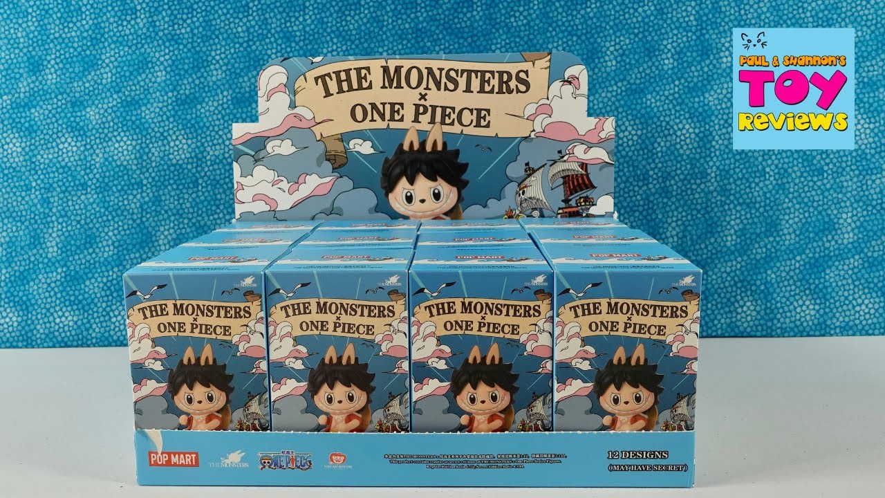 Labubu The Monsters x One Piece Pop Mart Blind Box Figure Unboxing
