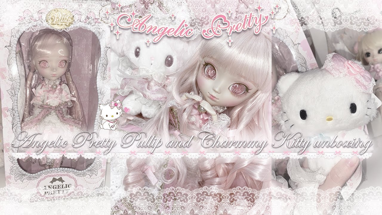 Angelic Pretty pullip & charmmy kitty unboxing ♡ full review and