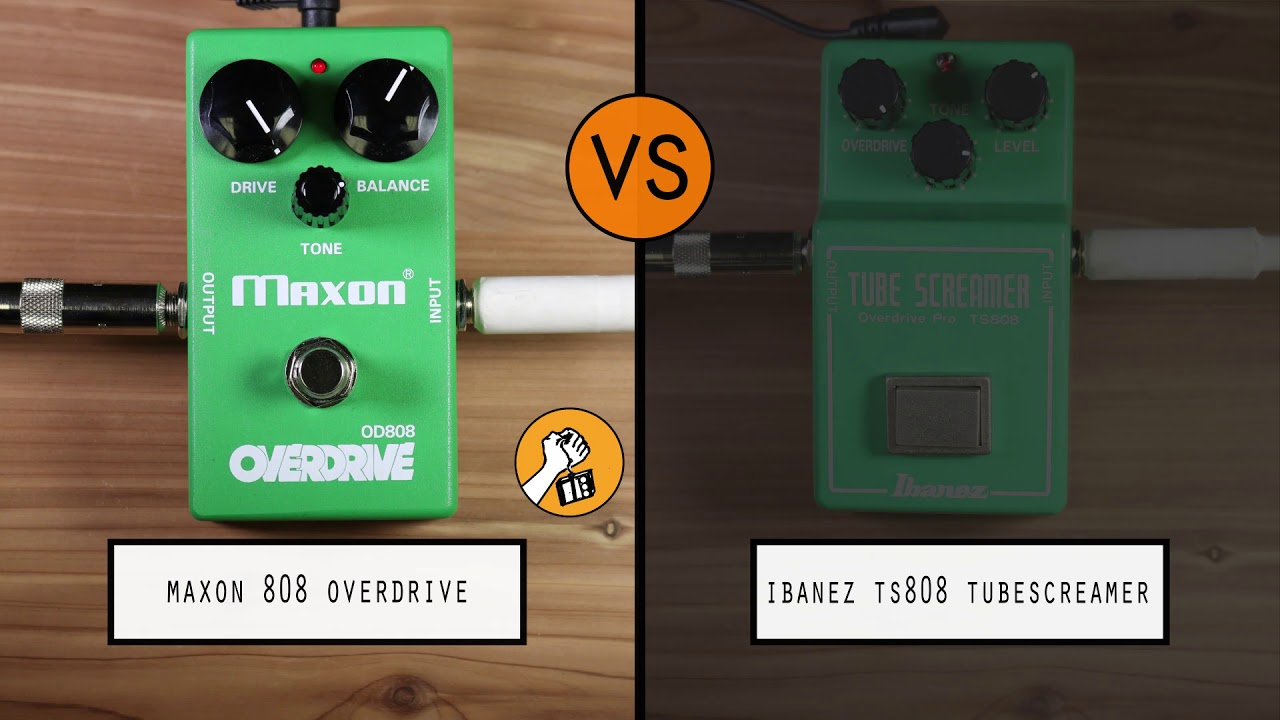 Maxon OD-808 vs. Ibanez - Song 1 - Hot Rod Deluxe - YouTube