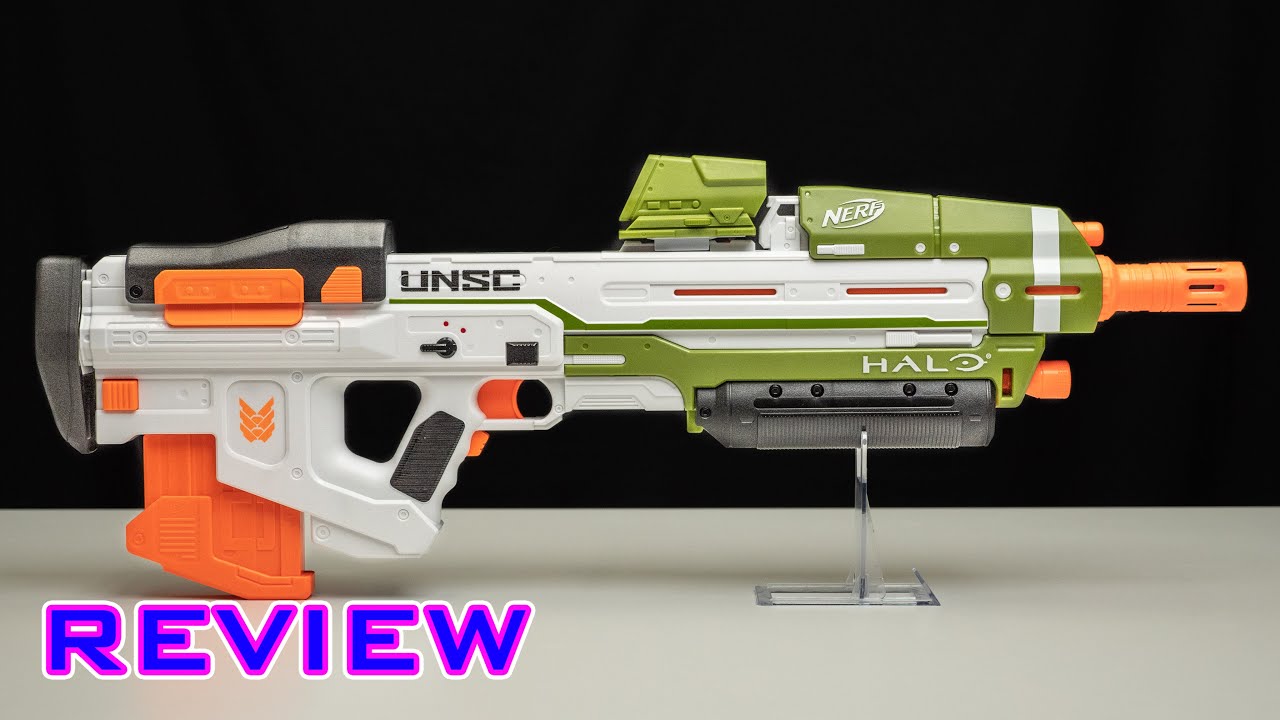 REVIEW] Nerf Halo MA40 Assault Rifle | Solid Prop-Class Blaster