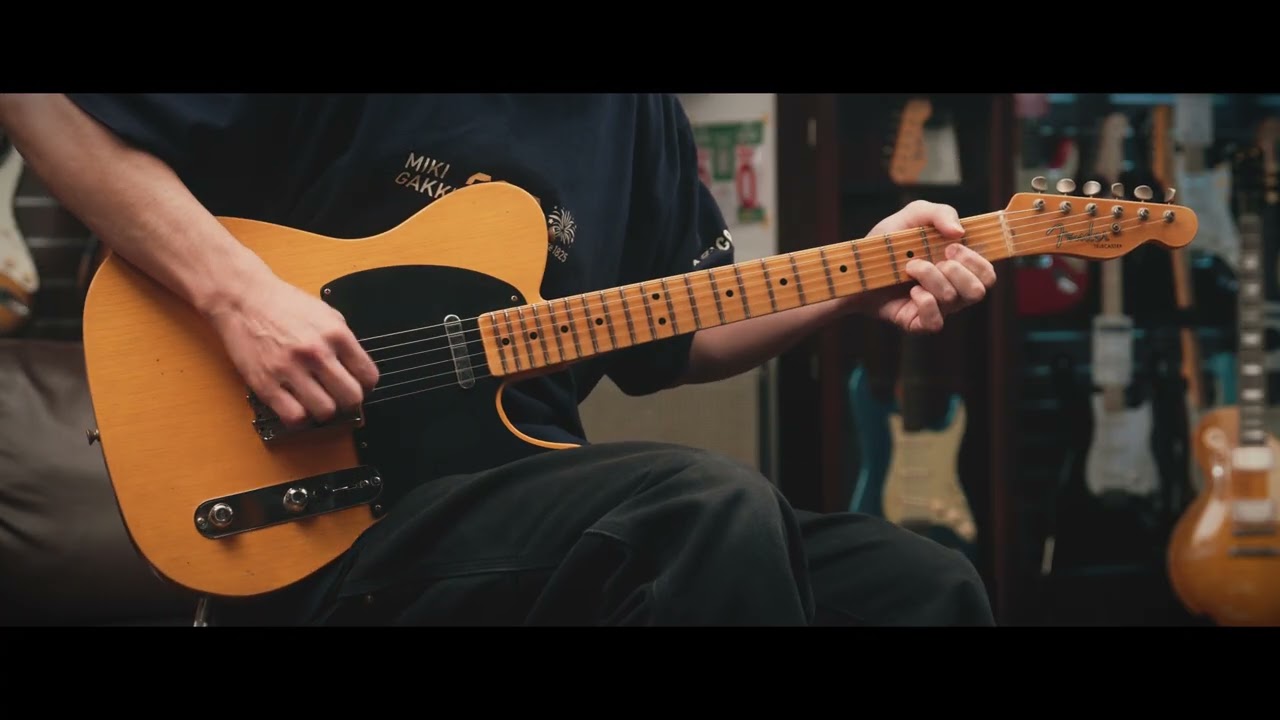 FENDER CUSTOM SHOP 1952 Telecaster Journeyman Relic/Butter Scotch