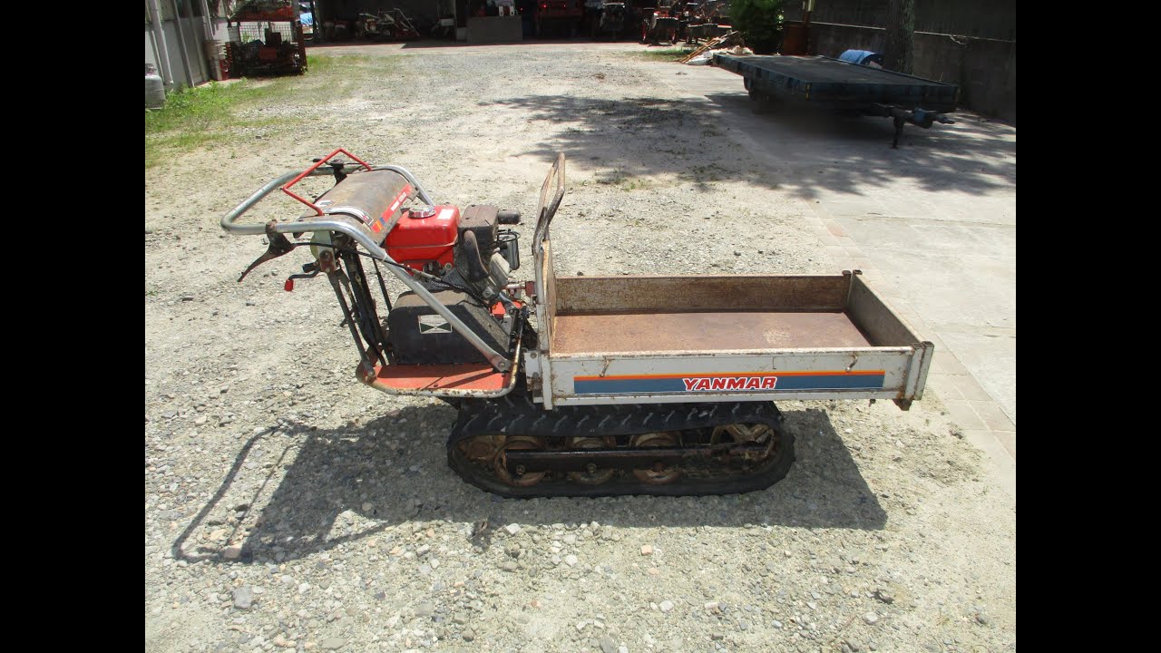 ヤンマー クローラ型運搬車 MCG95 手動ダンプ式 最大積載量250kg GA120