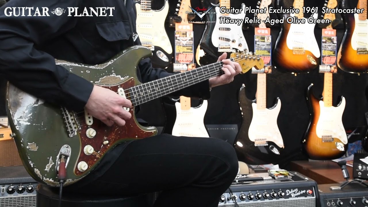 SOLD】Guitar Planet Exclusive 1961 Stratocaster Heavy Relic -Aged