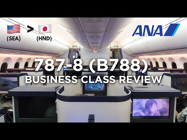 ANA 787-8 (B788) Business Class Honest Review | Seattle SEA