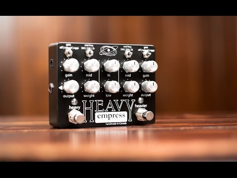 Empress Effects Heavy Dual-Channel Distortion - DEMO - YouTube