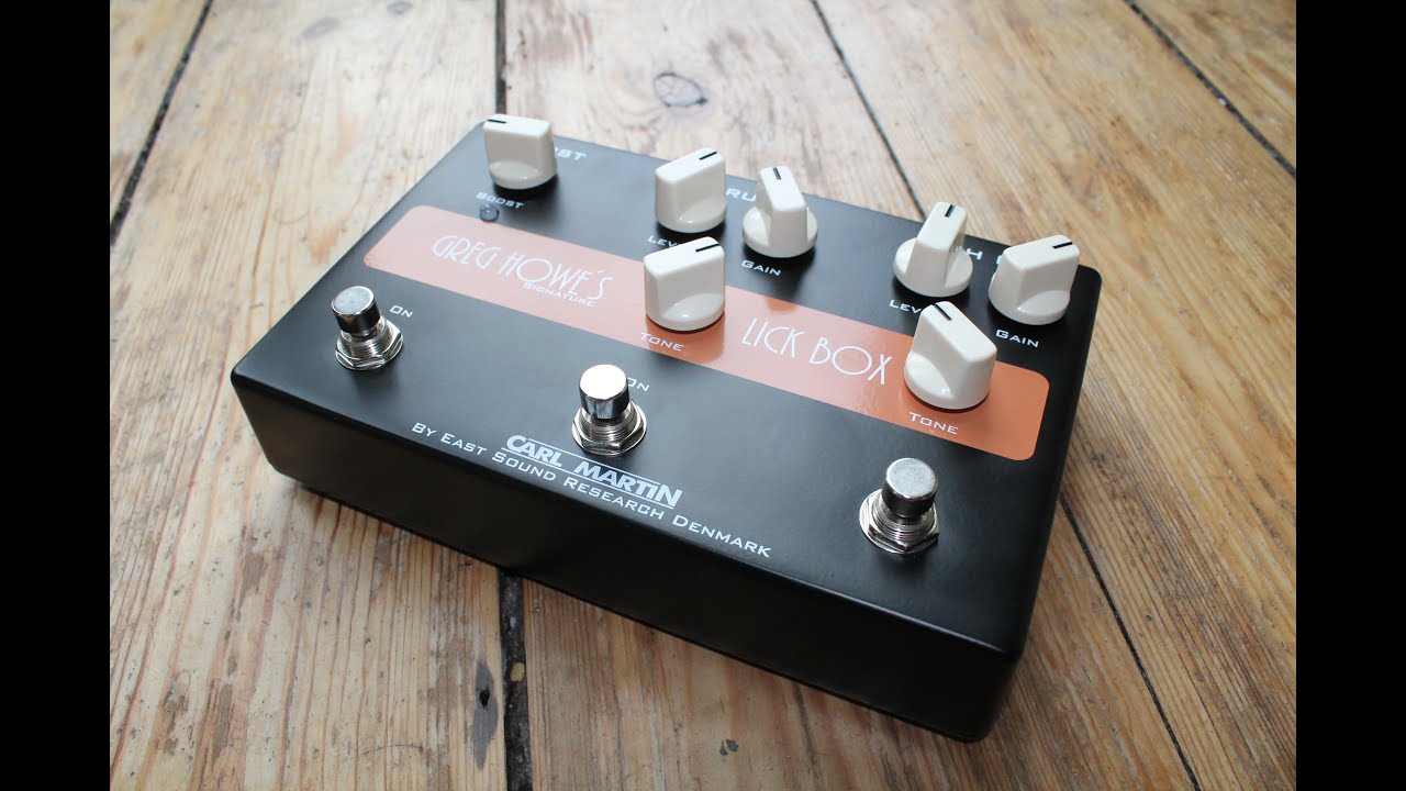 Carl Martin Greg Howe´s Signature Lick Box - Demo by Simon