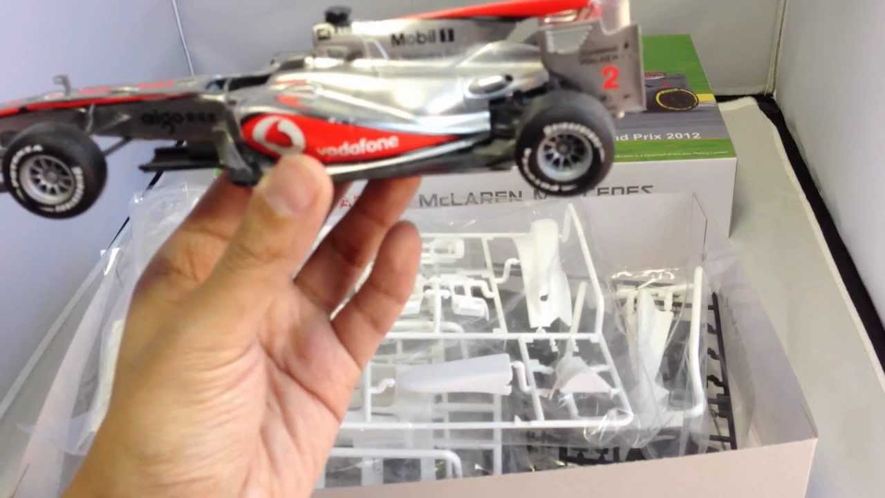 フジミ1／20F1マクラーレンMP4－27開封動画 - YouTube