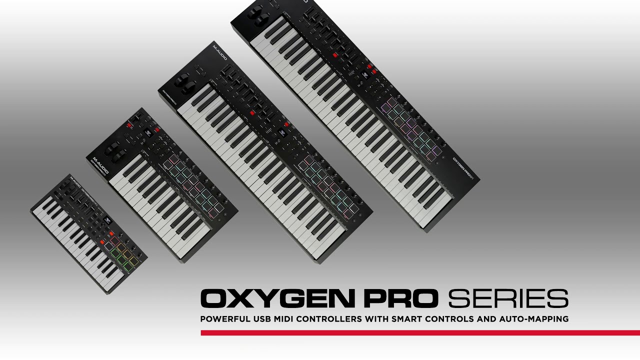 M-Audio Oxygen Pro Mini 32-Key USB MIDI Controller | Guitar Center