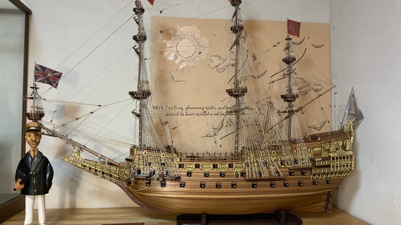 SOVERIGN OF THE SEAS ソブリン オブ ザ シーズ 帆船模型 - YouTube
