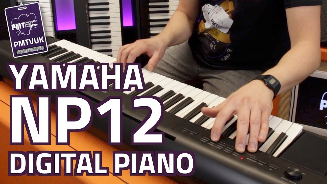 Yamaha Piagerro NP12 Digital Piano - Review & Demo - YouTube