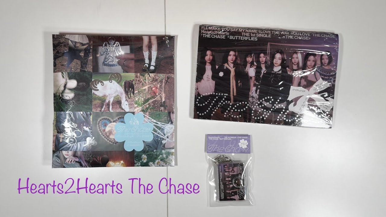 Unboxing: Hearts2Hearts The Chase 1st Single [Photobook, Package