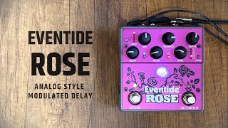 Eventide Rose (Analog Style Modulated Delay) - YouTube