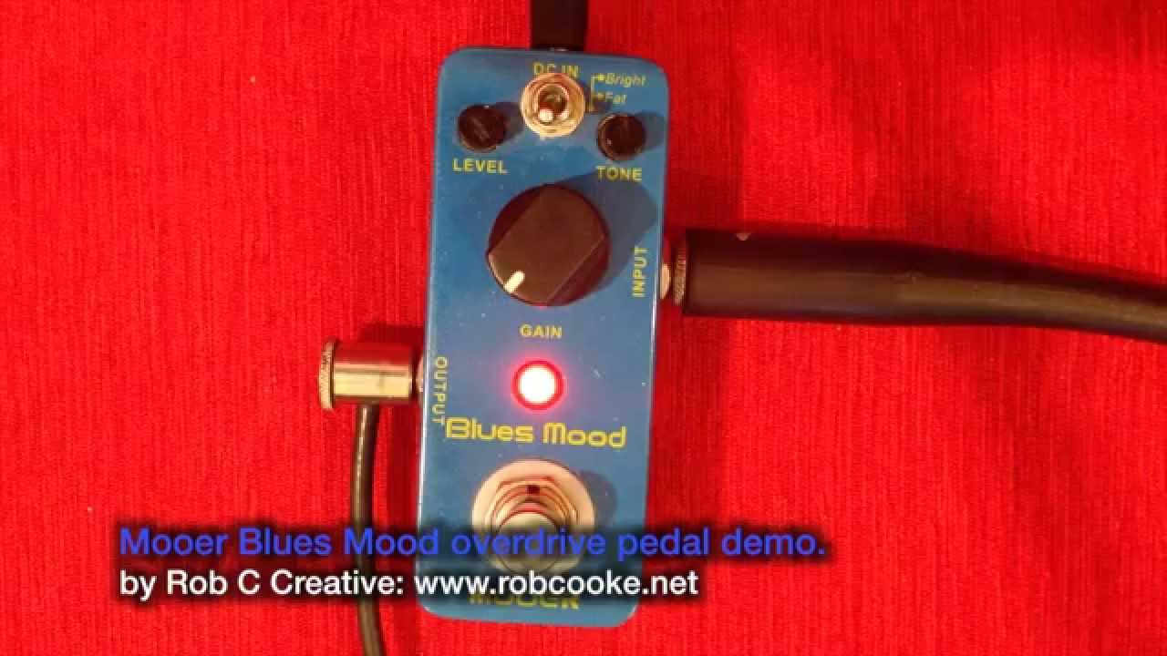 Mooer Blues Mood Demo by Rob C - YouTube