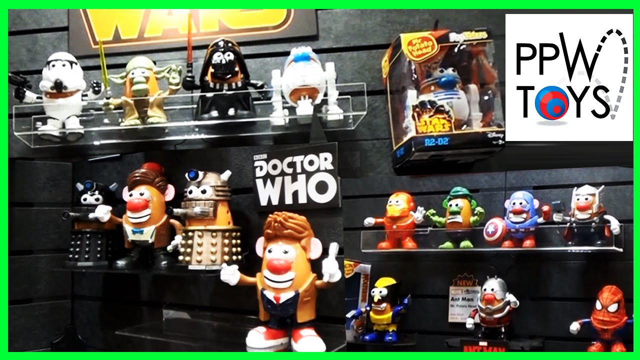 Doctor Who Pop Tater Mr. Potato Head, Marvel, Starwars, Breaking