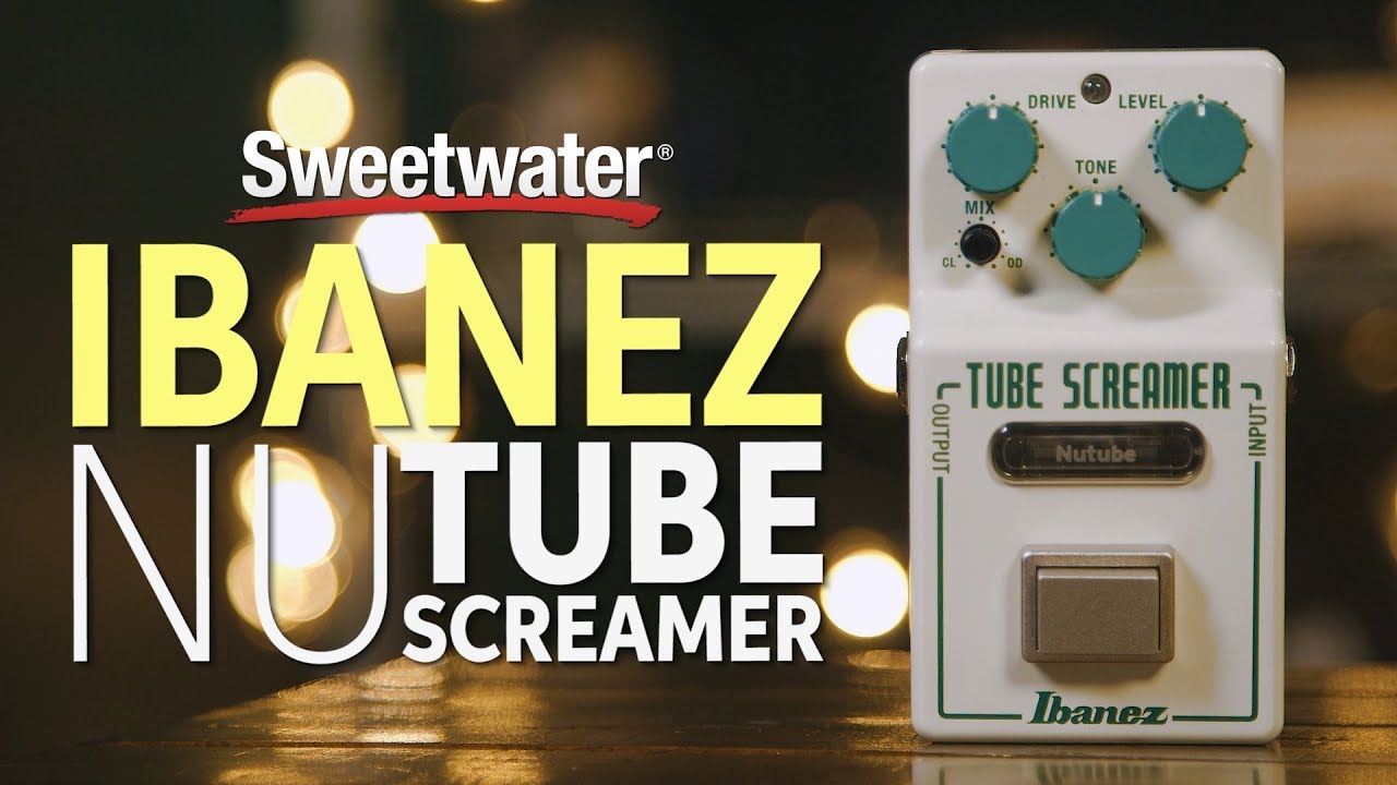 Ibanez Nu Tubescreamer Pedal Demo - YouTube