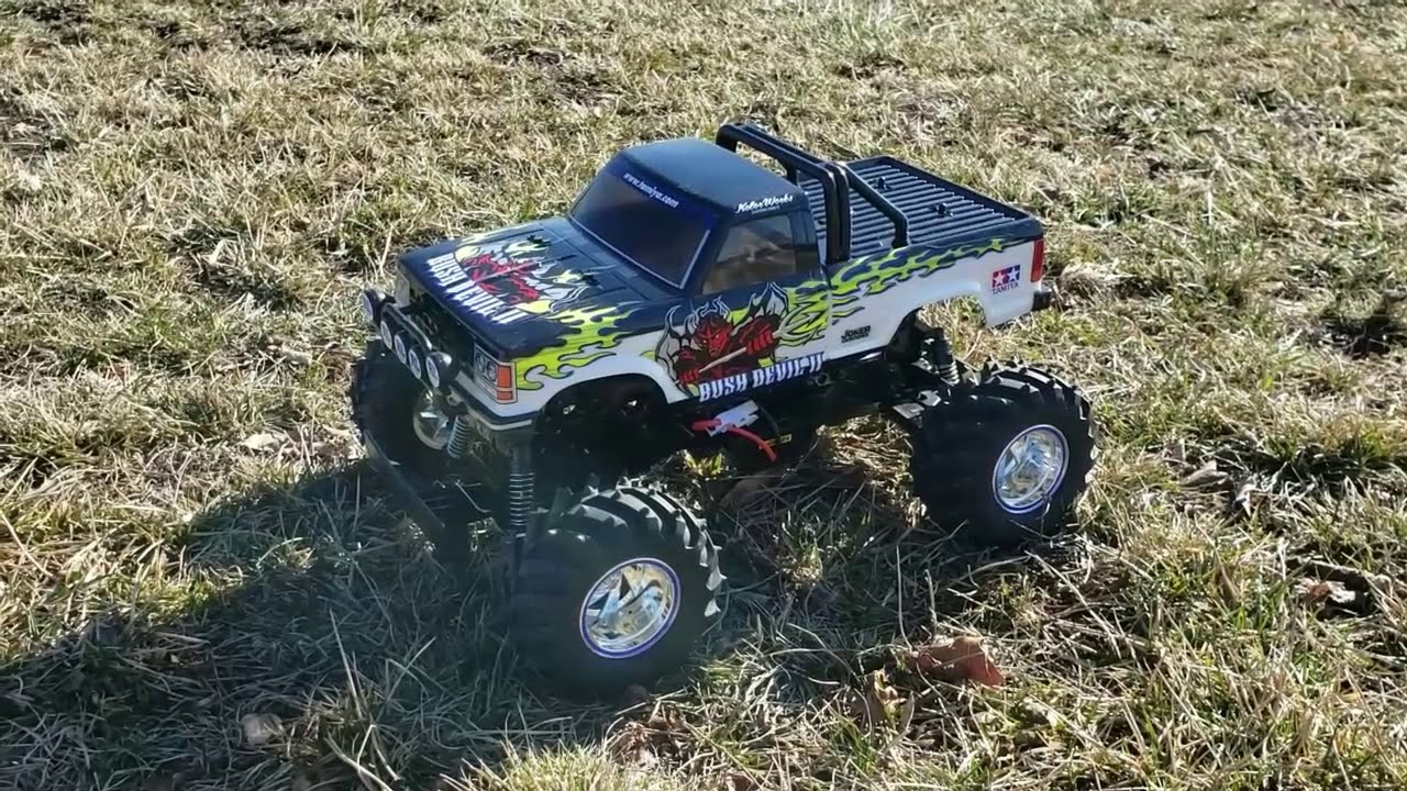 Tamiya Bush Devil II First Run! - YouTube