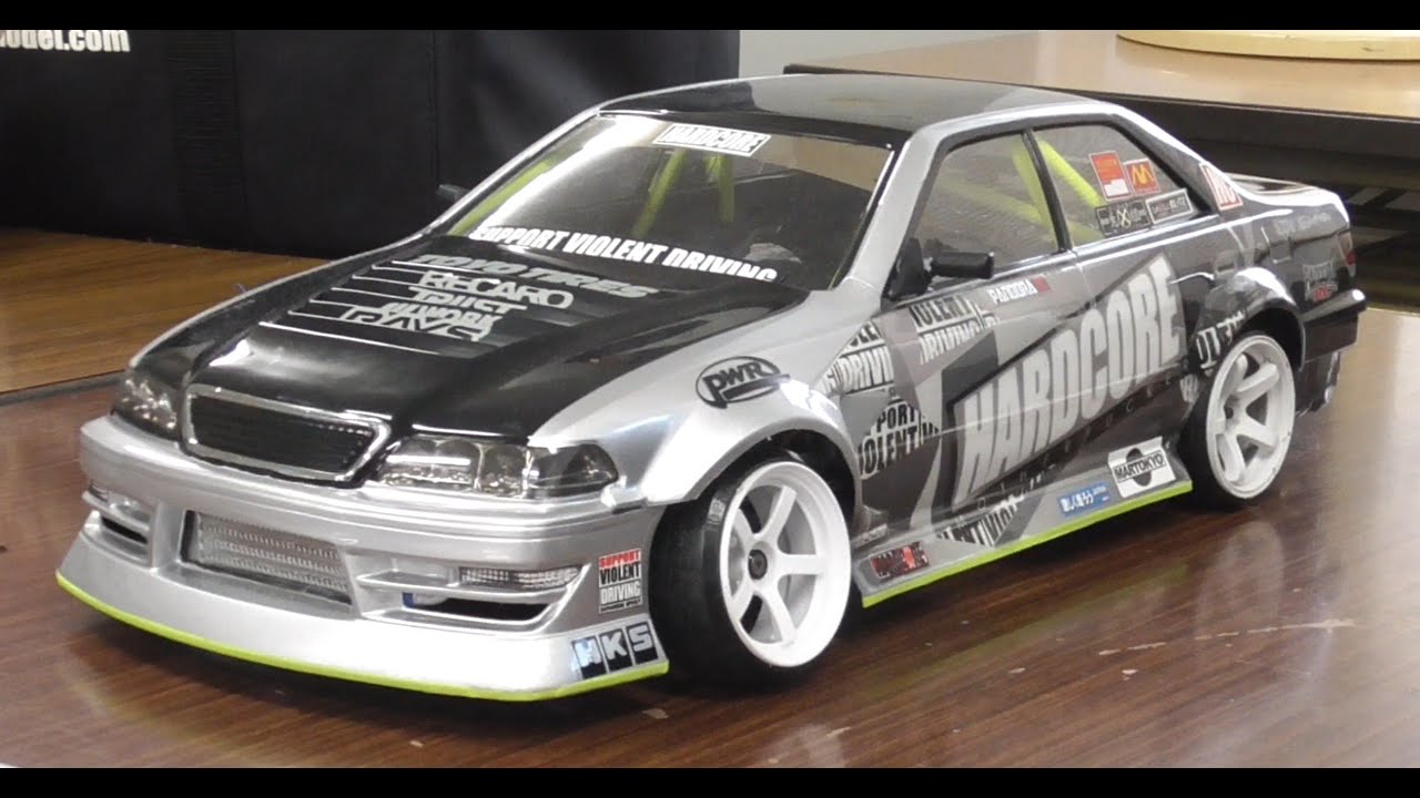 Sさん NEWBODY Pandora RC Toyota マークII走行動画RWD DRIFT RC - YouTube