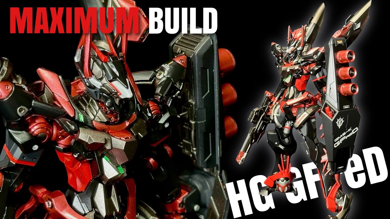 HGジフレドをオリジナル武装とカラーチェンジでガラッと印象を変えて