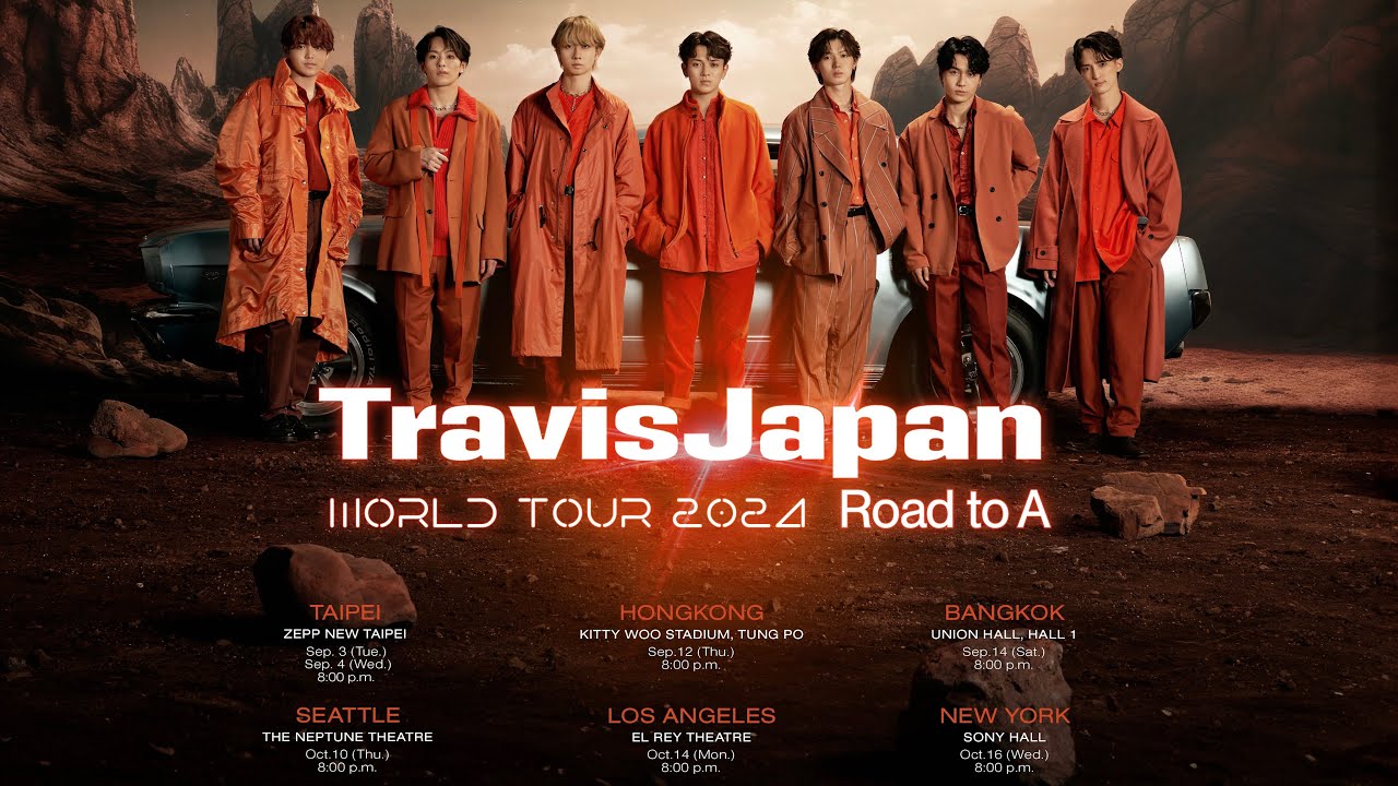 Travis Japan World Tour 2024 Road to A