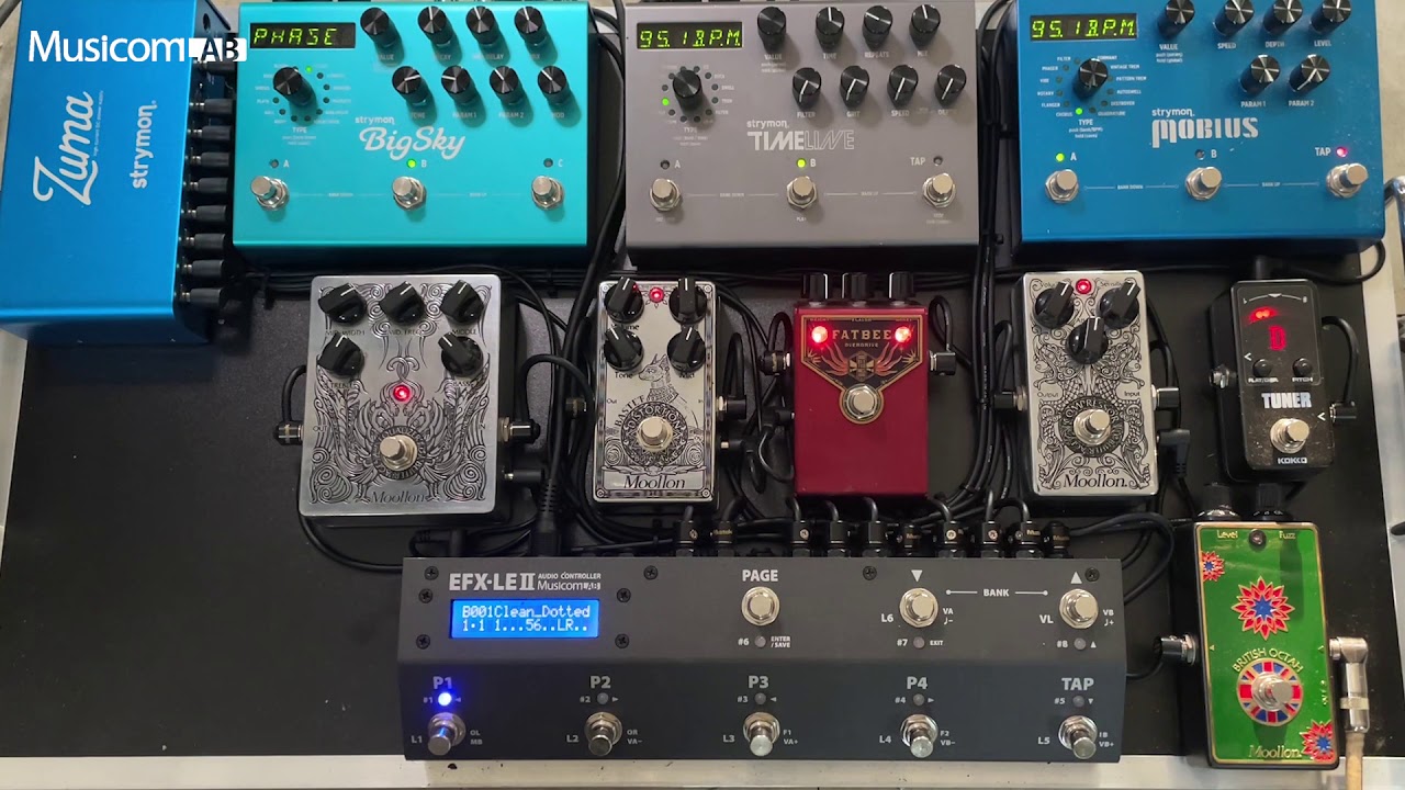 MusicomLAB EFX-LE II Audio Controller Demonstration - YouTube