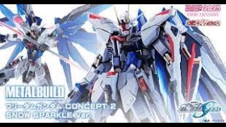 METAL BUILD Freedom Gundam Concept 2 (Snow Sparkle ver.) - Release