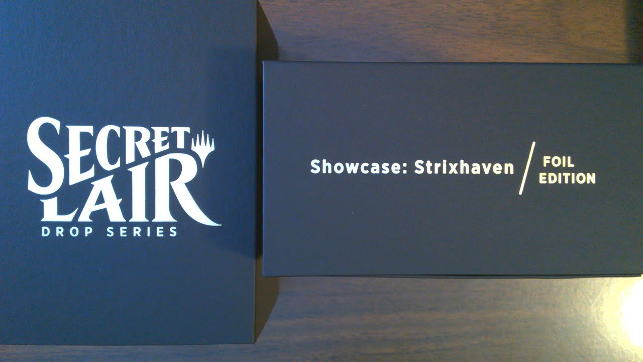 Showcase: Strixhaven Foil Edition - Secret Lair Sunday 31 - YouTube