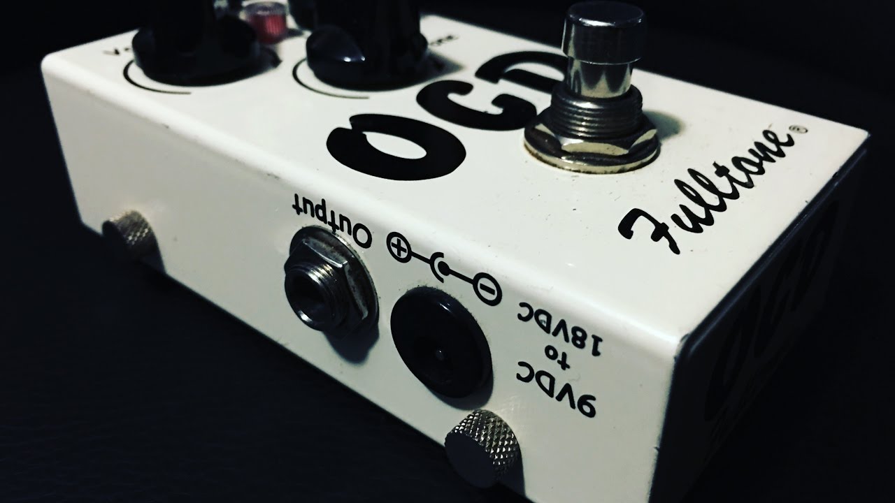 Fulltone OCD Overdrive version 1.4 - YouTube